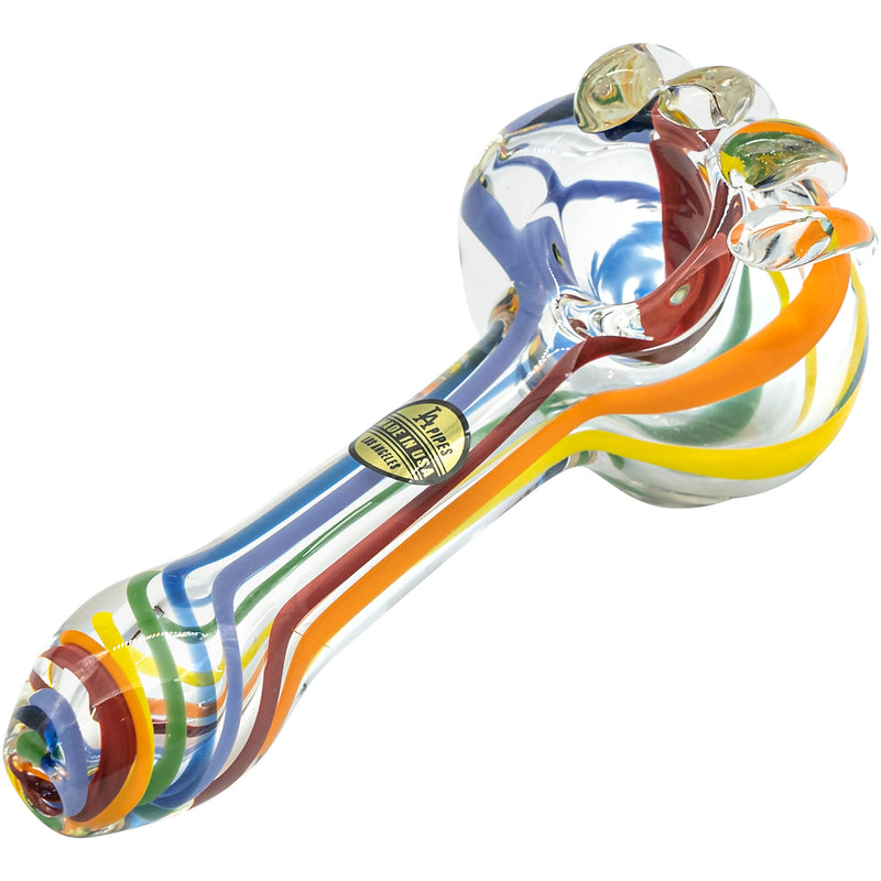 LA Pipes Rainbow Ripper Spoon Pipe - Headshop.com