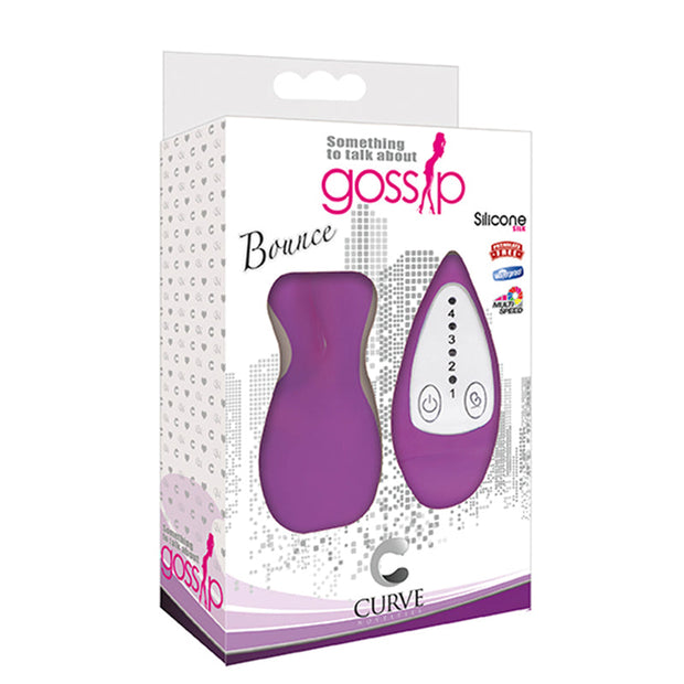Gossip Bounce 4 Speed Silicone Violet - Headshop.com