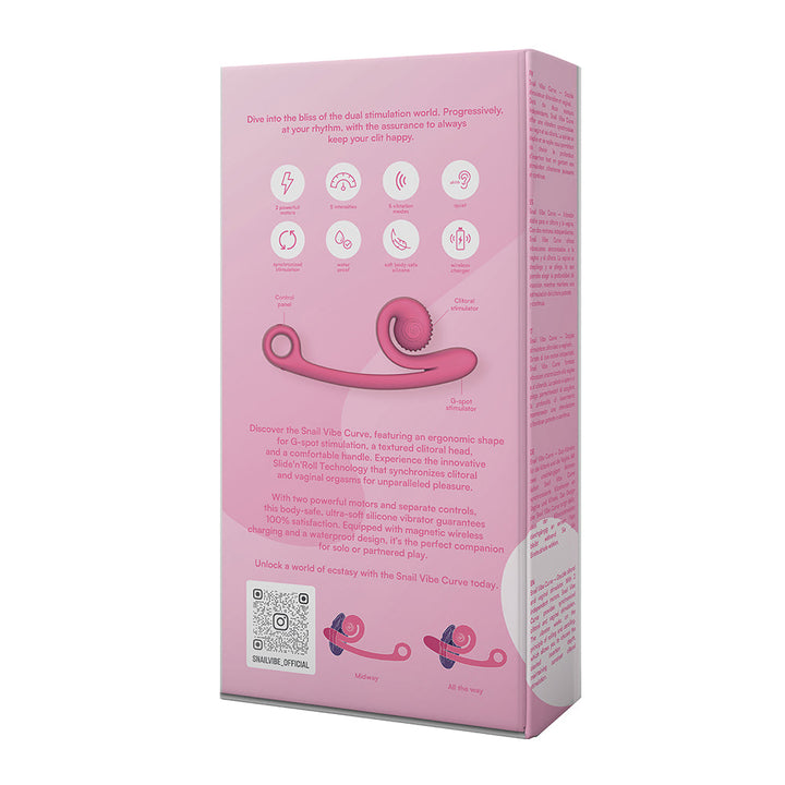 Snail Vibe Curve Pink - Headshop.com