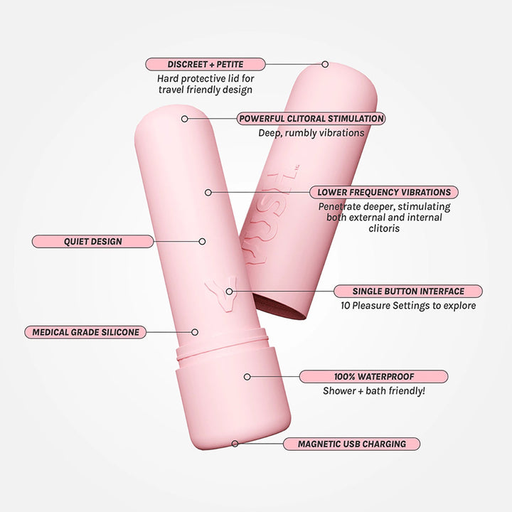 VUSH Gloss Bullet Vibrator - Headshop.com