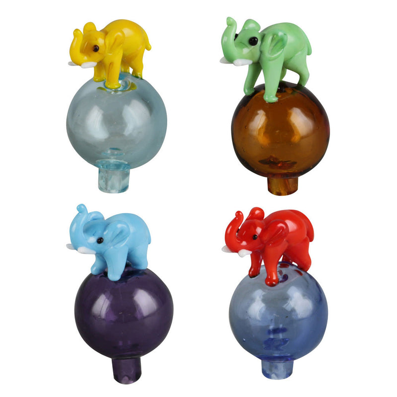 Elephant Bubble Carb Cap - 26mm / Colors Vary - Headshop.com