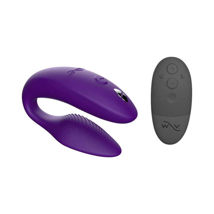 We-Vibe Sync 2 Rechargeable Silicone Couples Vibrator Purple - Headshop.com