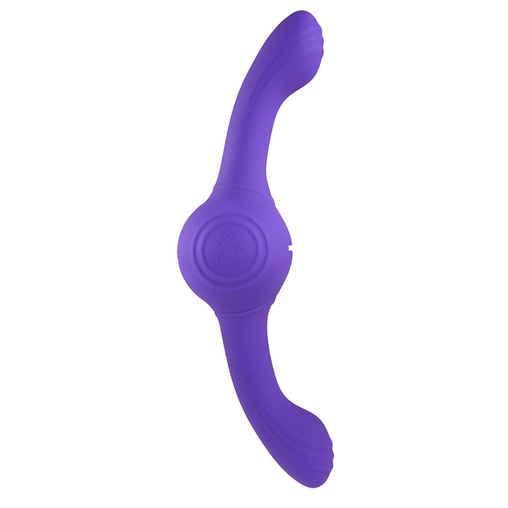 Evolved Our Gyro Vibe Rechargeable Dual Ended Gyrating Silicone Vibrator Purple - Headshop.com