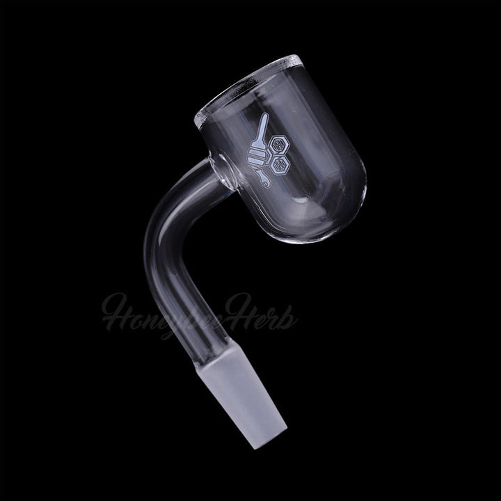 Honey Bevel Bowl Quartz Banger - 90° Degree | YL - Headshop.com