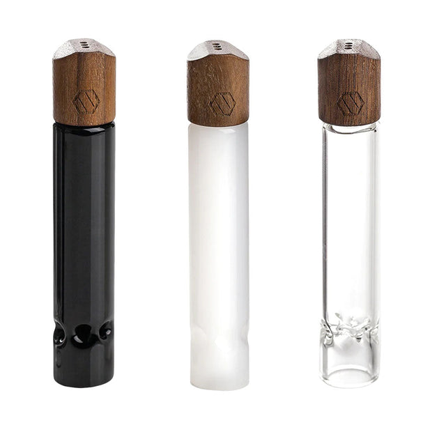 Anomaly Mighty Hitter Pipe - 4"/Walnut - Headshop.com