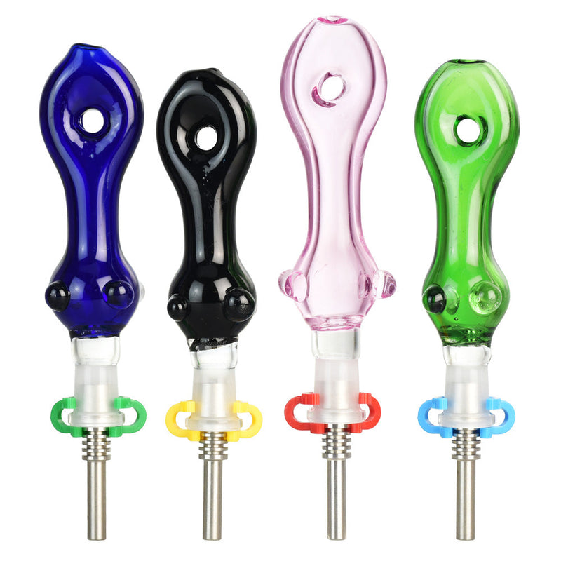 20PC SET - Dazed Donut Dab Straw - 5.5"/Asst Clrs - Headshop.com