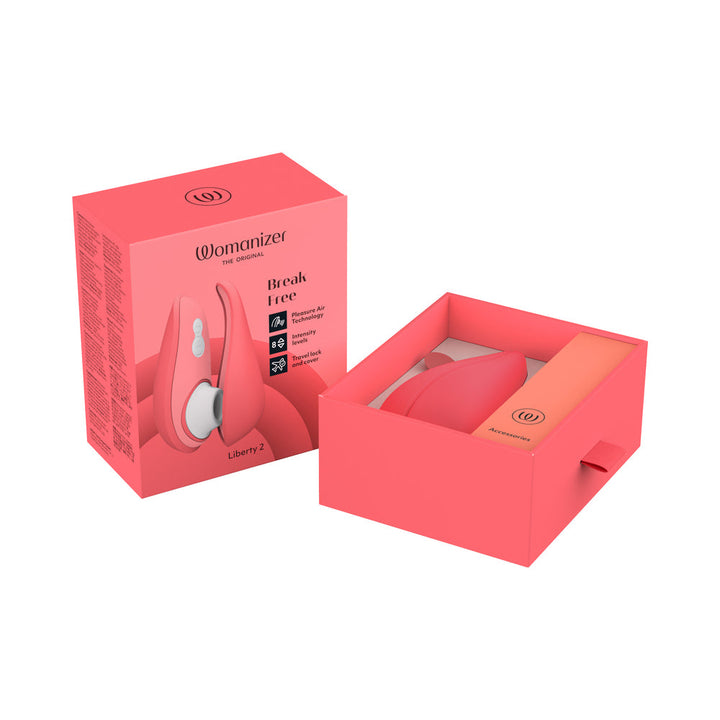 Womanizer Liberty 2 Vibrant Rose - Headshop.com