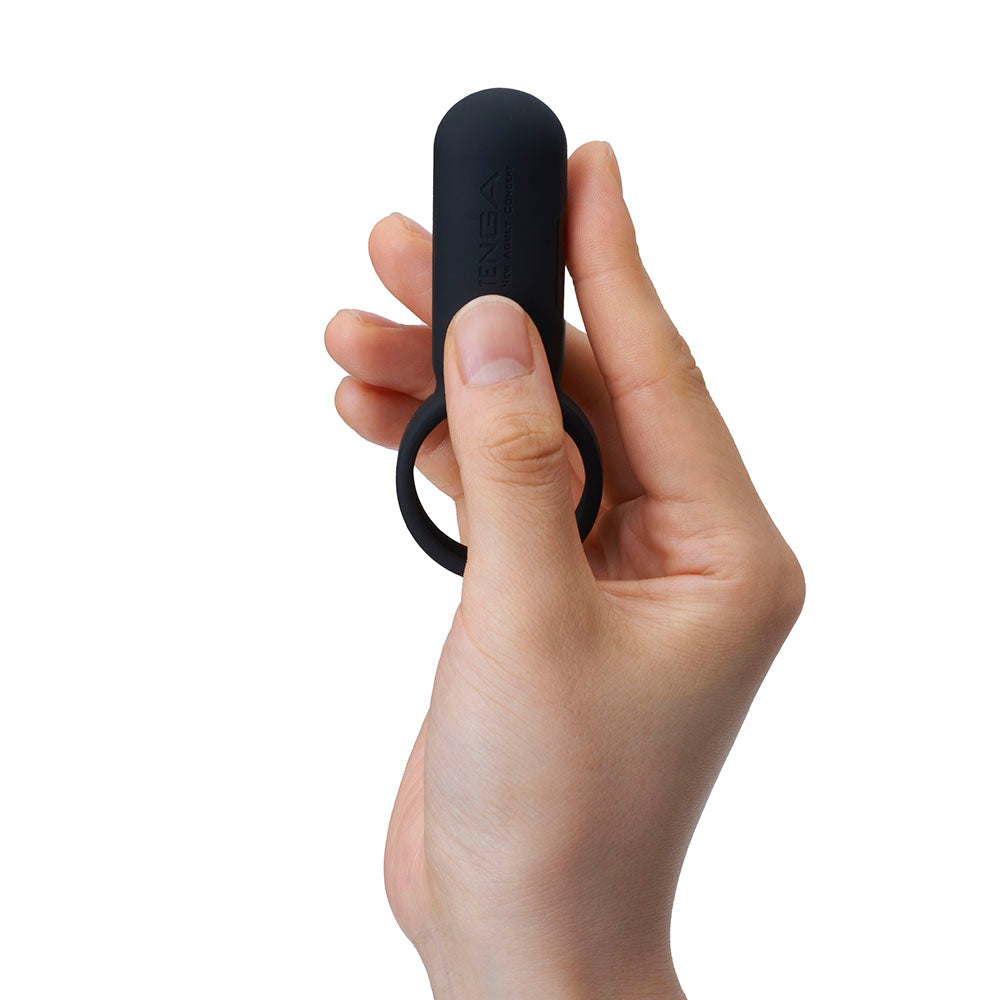Tenga SVR Smart Vibe Ring Black - Headshop.com
