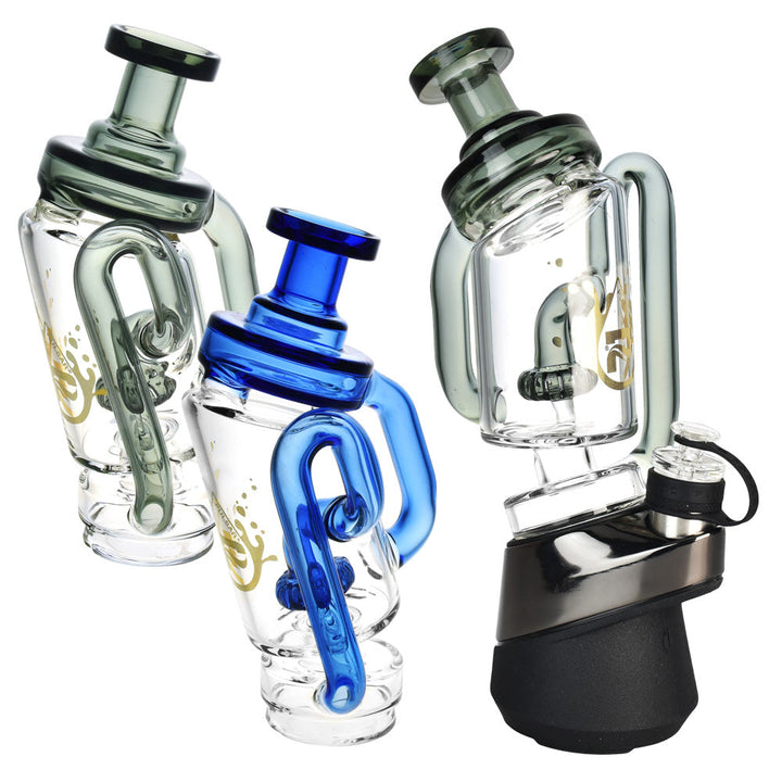 Pulsar Puffco Peak/Pro Recycler Attachment #2 -6.75"/Clrs Vry - Headshop.com