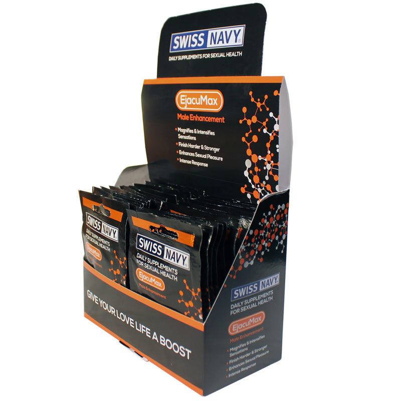 Swiss Navy Ejacumax Enhancement Pill 24-Piece Dispay - Headshop.com