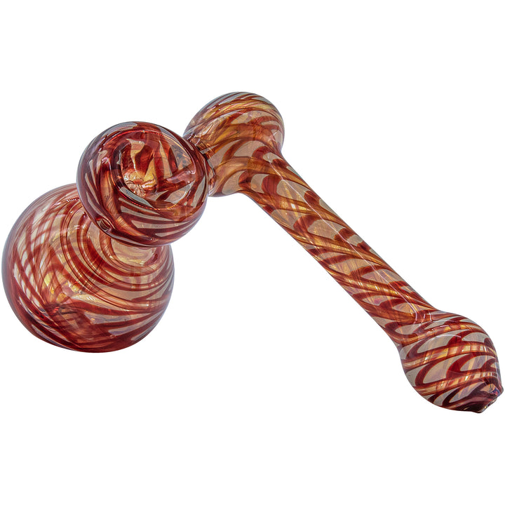 LA Pipes "Colored Sidecar" Fumed Sidecar Bubbler Pipe (Various Colors) - Headshop.com