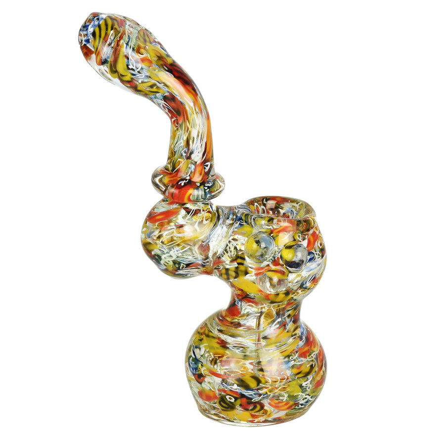 DNA Hurricane Fritted Stand Up Bubbler - 6"/Colors Vary - Headshop.com