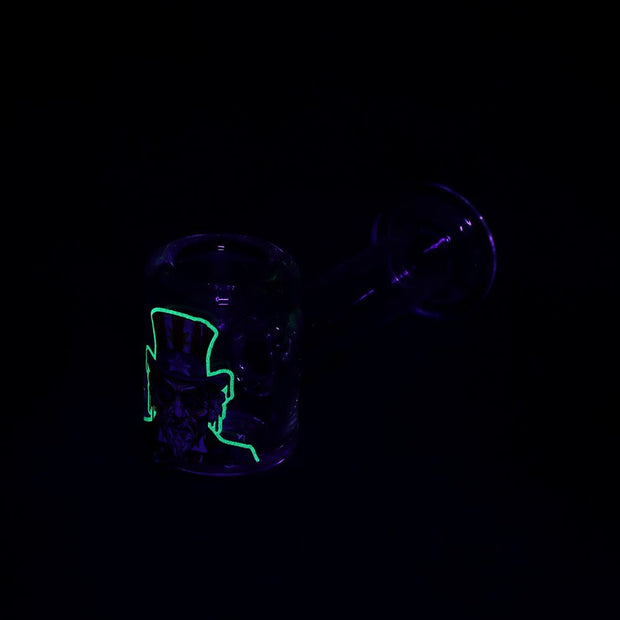 Pulsar Melting Uncle Sam Glass Hand Pipe - 4.5"