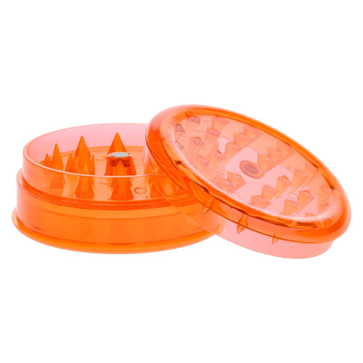 Grind-and-Store Acrylic Grinder | 3pc | 2.2" - Headshop.com