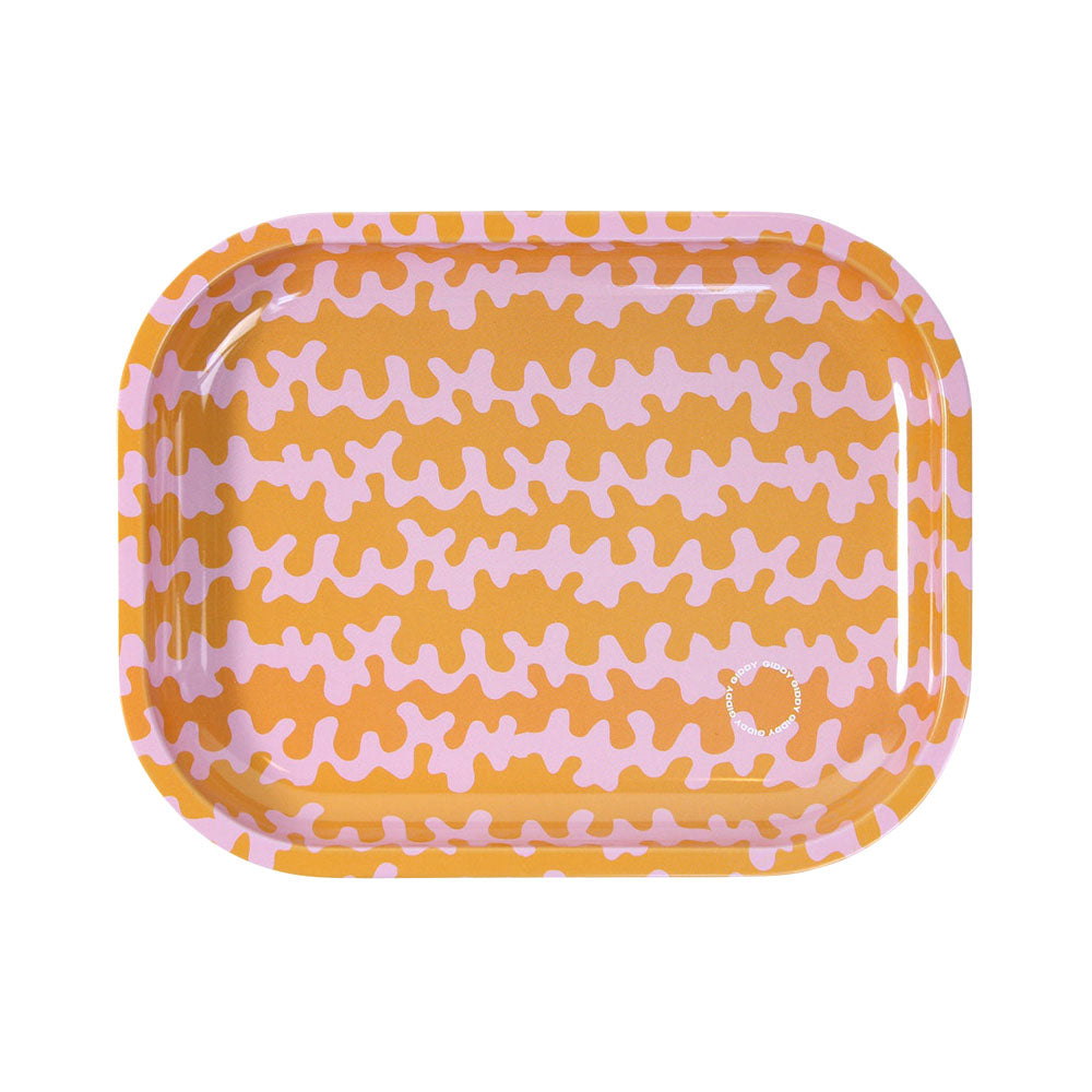 Giddy Squiggles Rolling Tray - 7.2"x5.6" - Headshop.com