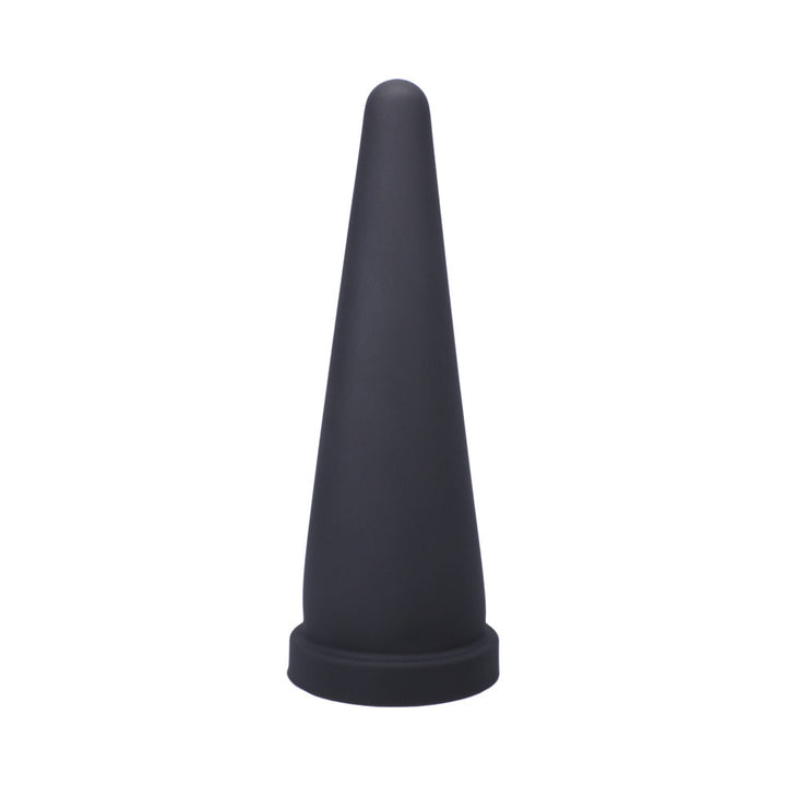 Tantus Cone Large Dildo Onyx - Headshop.com