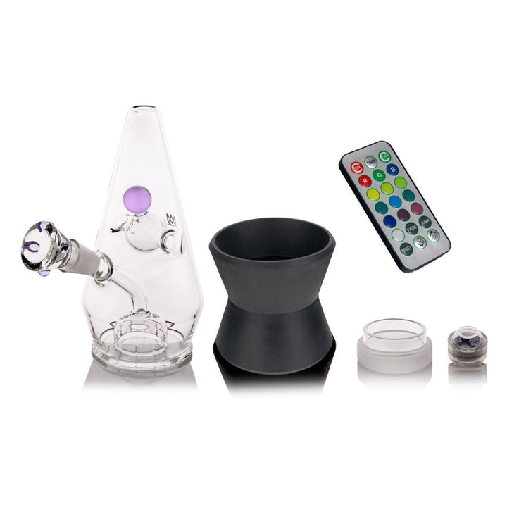 MJ Arsenal Hippie Hitter Glass Water Pipe - 8.75" / 14mm F / LE - Headshop.com