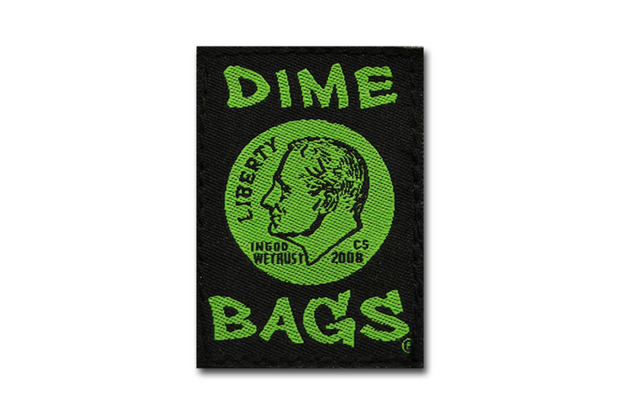 Dime Bags Original Label Patch - Headshop.com