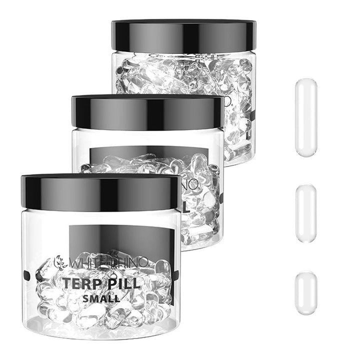 White Rhino Terp Pills | 50ct Jar - Headshop.com