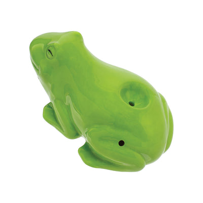 Wacky Bowlz Frog Ceramic Hand Pipe | 3.5" - Headshop.com