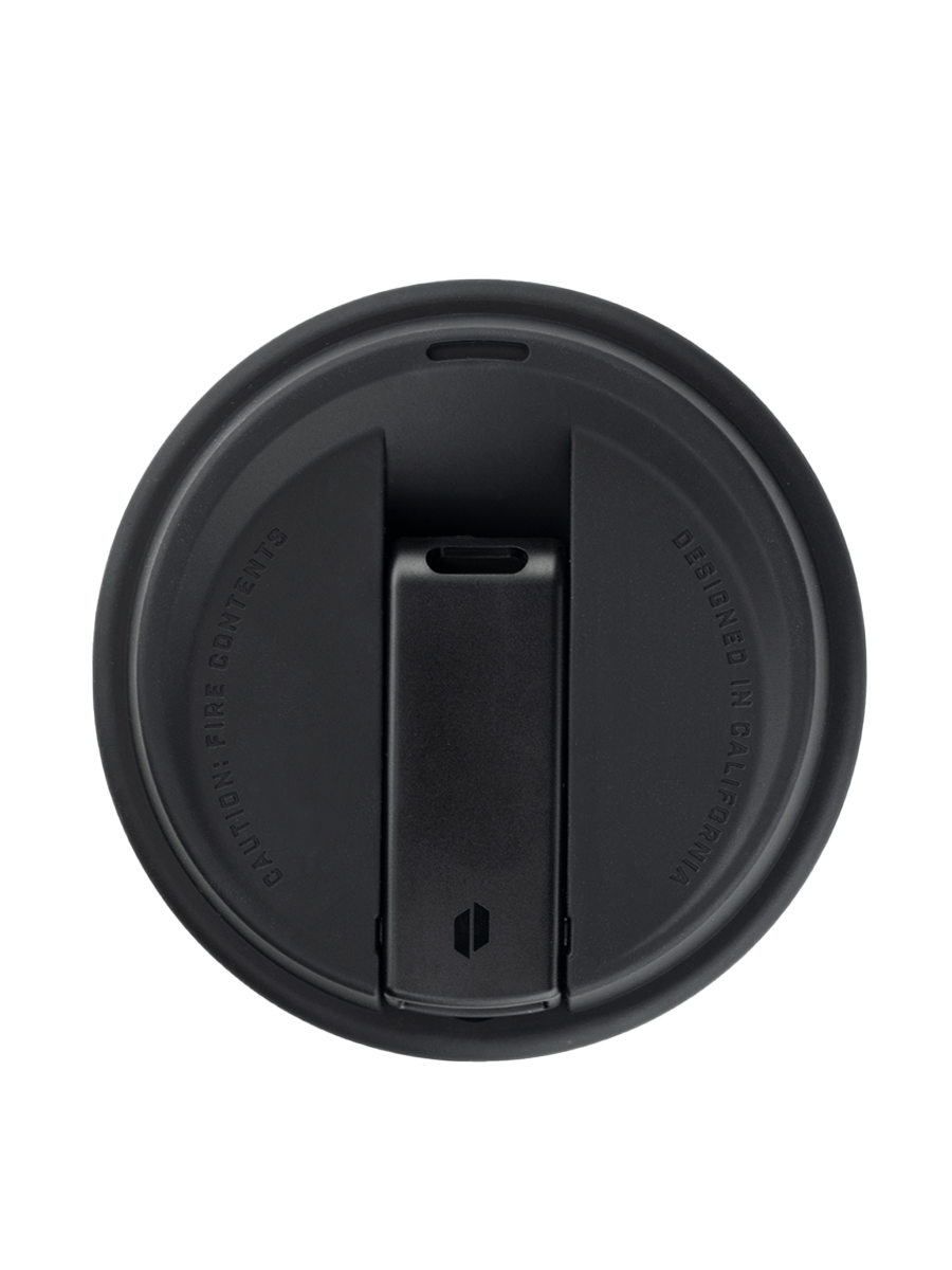 Puffco Cupsy Coffee Cup Water Pipe - 5" / Black - Headshop.com