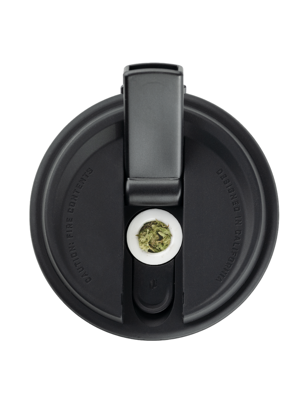 Puffco Cupsy Coffee Cup Water Pipe - 5" / Black - Headshop.com
