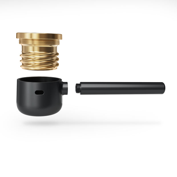Vessel Helix Pipe [Black] - Headshop.com