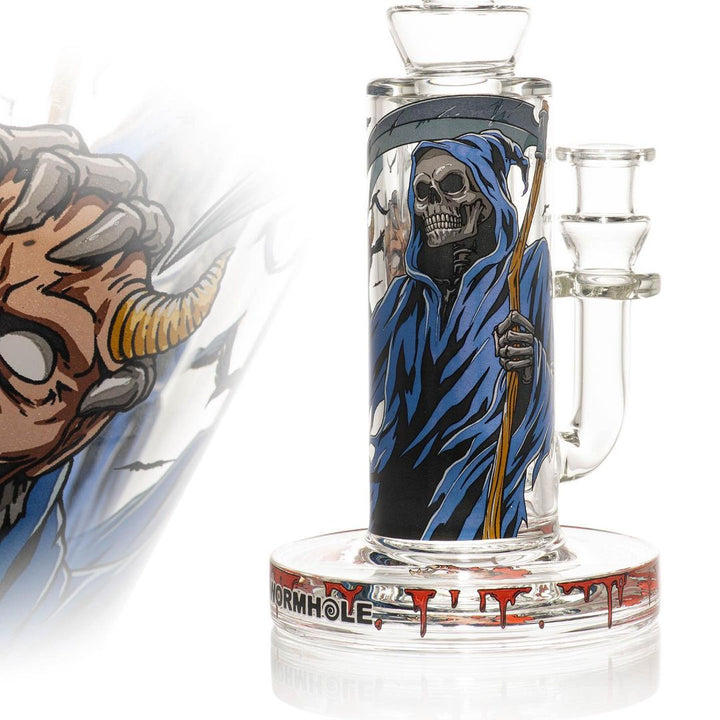 Wormhole Reapers Bounty Upcycler Water Pipe - 9" / 14mm F - Headshop.com