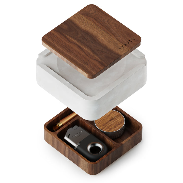 Vessel Ash Astray and Storage - Headshop.com