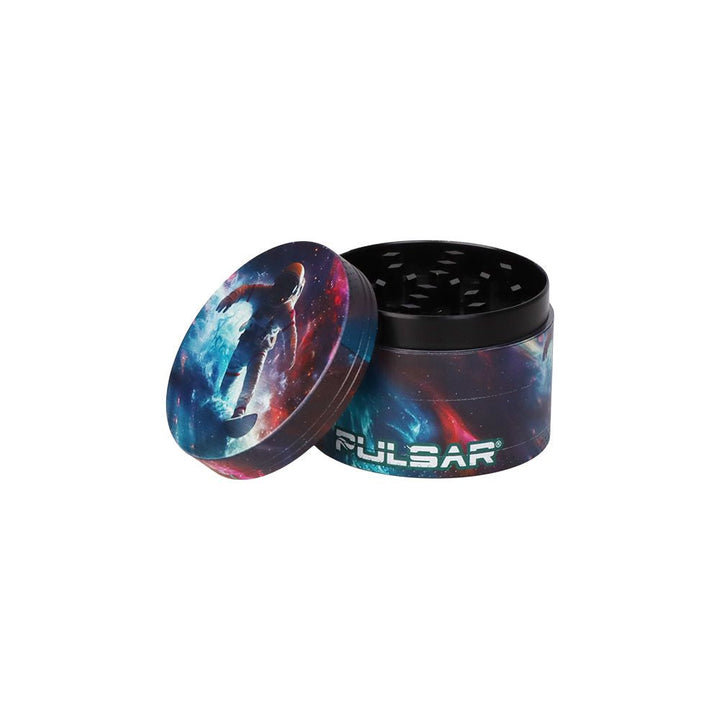 Pulsar Bent Neck Water Pipe Smoker's Hard Case Travel Set | 5.75" | 14mm F