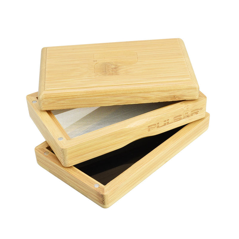 Pulsar Bamboo Sifter Box - Headshop.com
