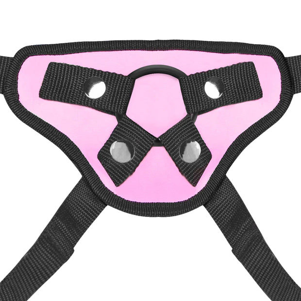 Lux Fetish Pretty in Pink Strap-On Harness - Headshop.com