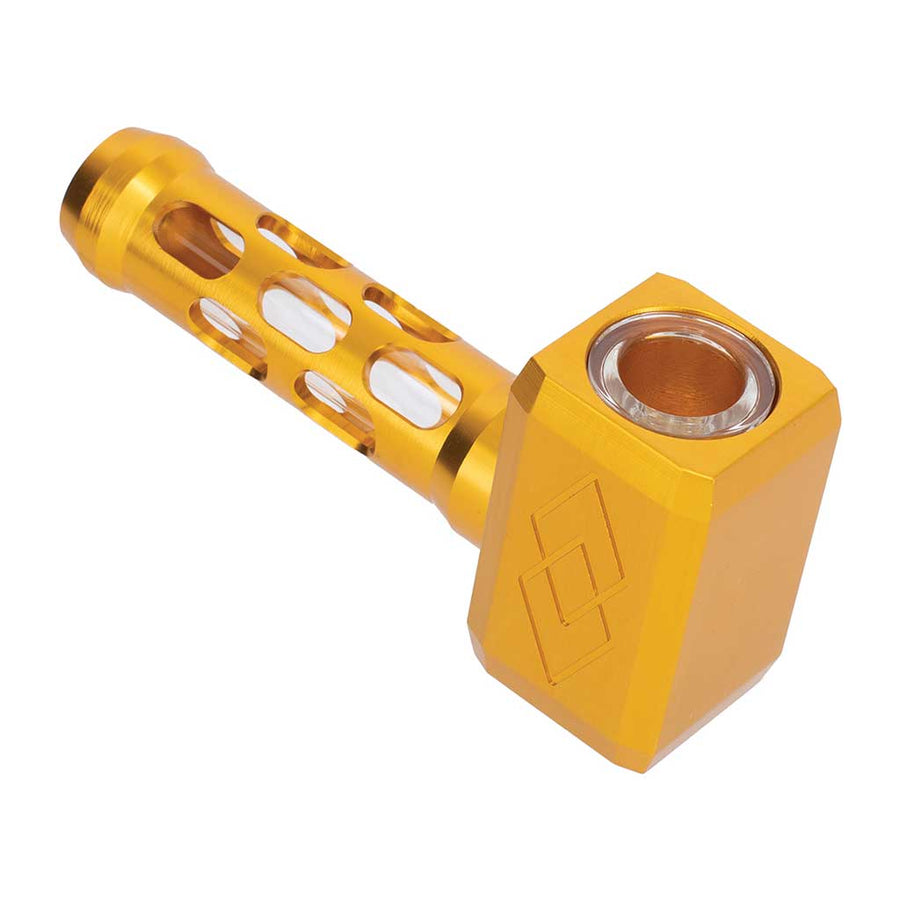 HAMMER ALUMINIUM GLASS PIPE - Headshop.com