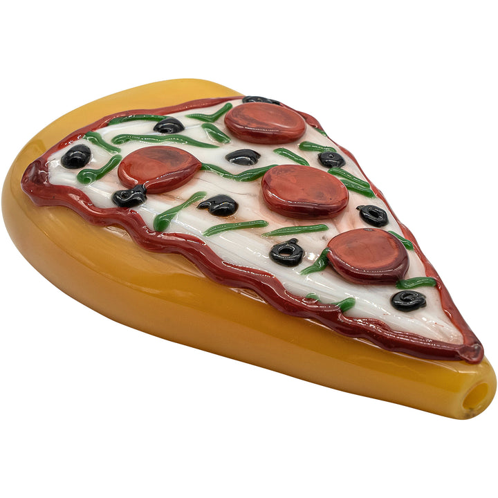 LA Pipes "Potperoni" Glass Pizza Pipe - Headshop.com