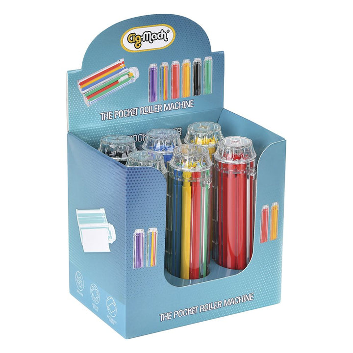 The Pocket Roller Easy Rolling Machine - 6" / Assorted Colors 6ct - Headshop.com