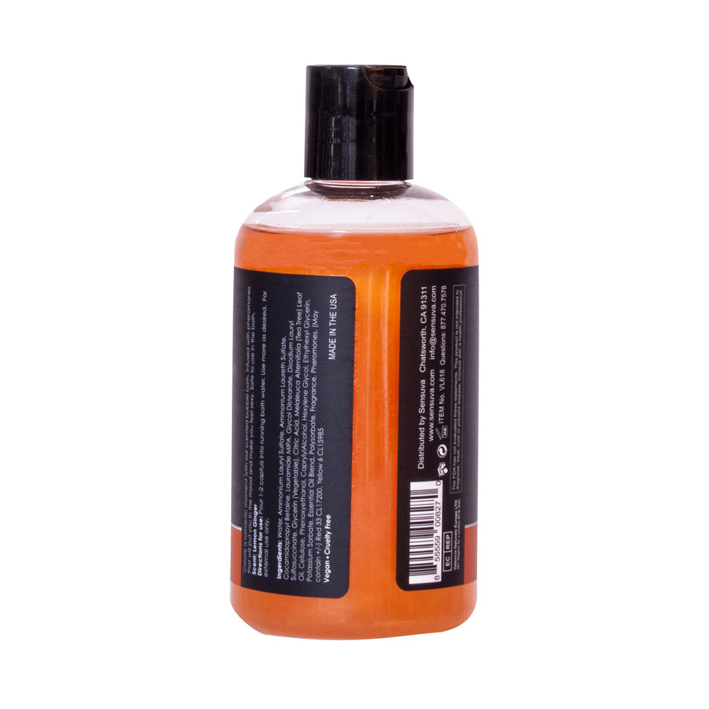 Sensuva Big Flirt Pheromone-Infused Bubble Bath Lust in Paradise 8 oz. - Headshop.com
