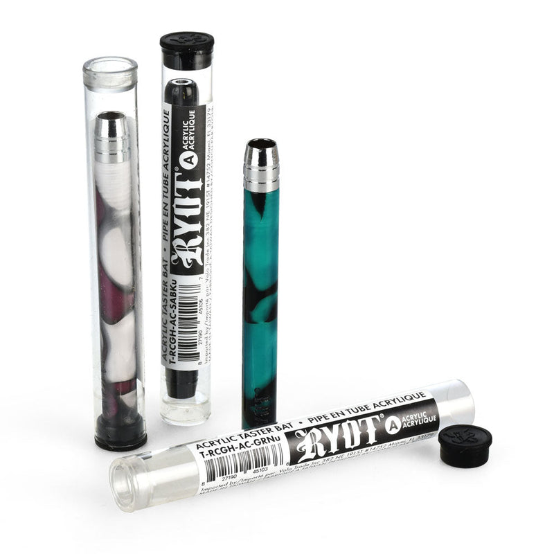 RYOT 8mm Acrylic Taster | Assorted | 6pc - Headshop.com