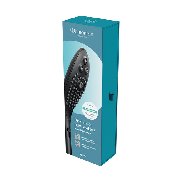 Womanizer Wave Shower Head Masturbator Black - Headshop.com