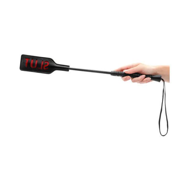 Ouch! 'Slut' Crop Black Large - Headshop.com