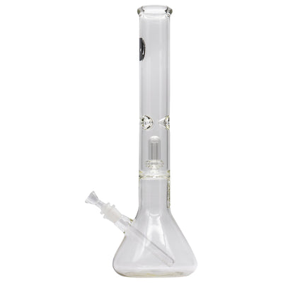 LA Pipes Thick Glass Beaker Showerhead Perc Bong - Headshop.com
