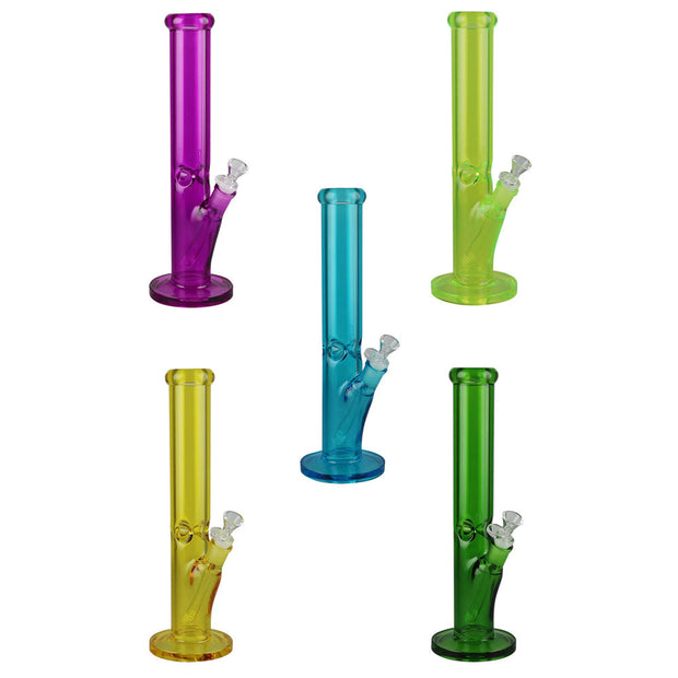Light Bright Waterpipe - 14" / 14mm F / Colors Vary - Headshop.com
