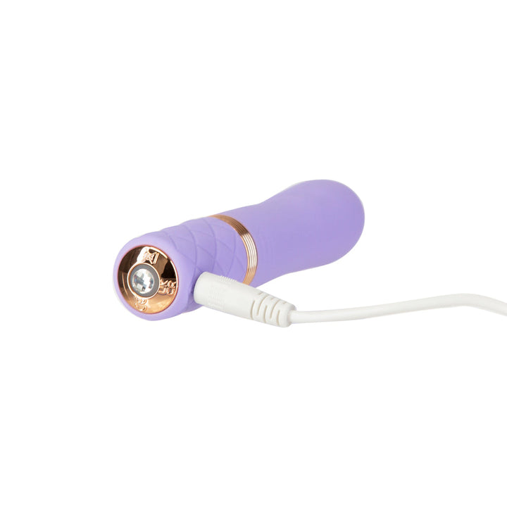 Pillow Talk Special Edition Flirty Mini Massager With Swarovski Crystal Purple - Headshop.com
