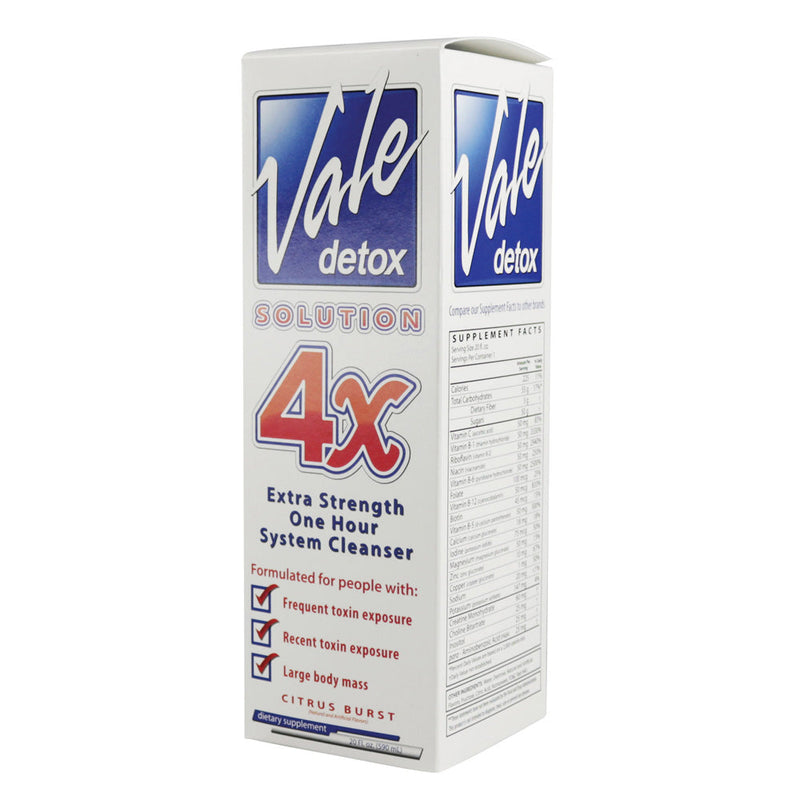 Vale Detox Solution 4X One Hour | 20oz | Citrus Burst - Headshop.com