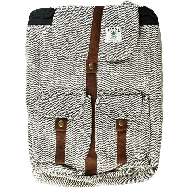 ThreadHeads Hemp Suede Trimmed Backpack - Headshop.com
