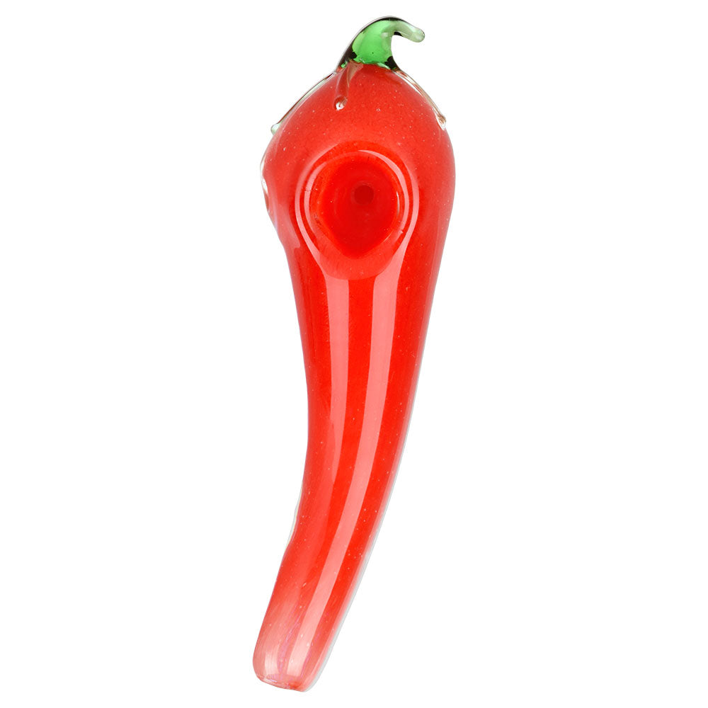 Spice Of Life Chili Pepper Glass Pipe - 4.75" / Colors Vary - Headshop.com