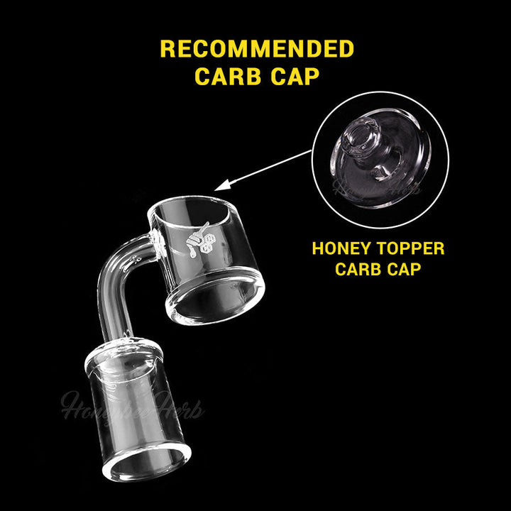 FAT BOTTOM QUARTZ BANGER - 90° DEGREE | YL - Headshop.com