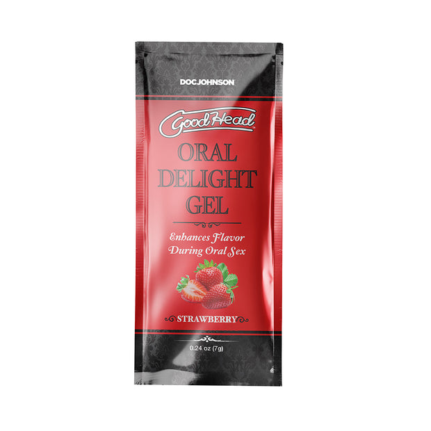 GoodHead Oral Delight Gel Multi-Flavor 6-Pack 0.24 oz. - Headshop.com