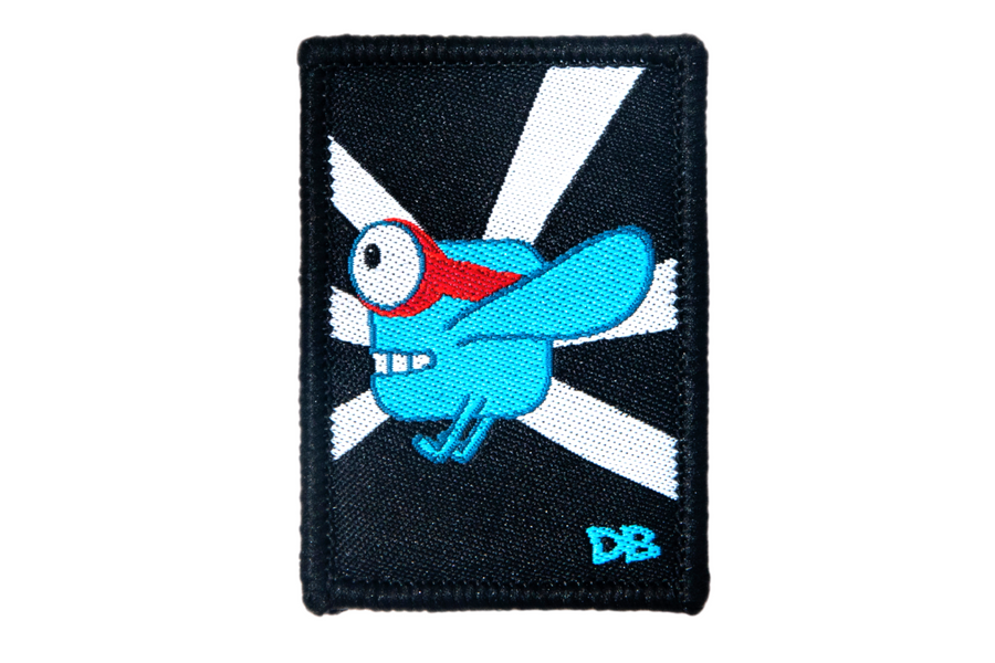 Dime Bags Blue Guy Patch - Headshop.com