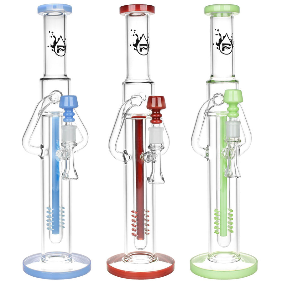 Pulsar Deep Pocket Tube Recycler Water Pipe | 16" | 14mm F - Headshop.com