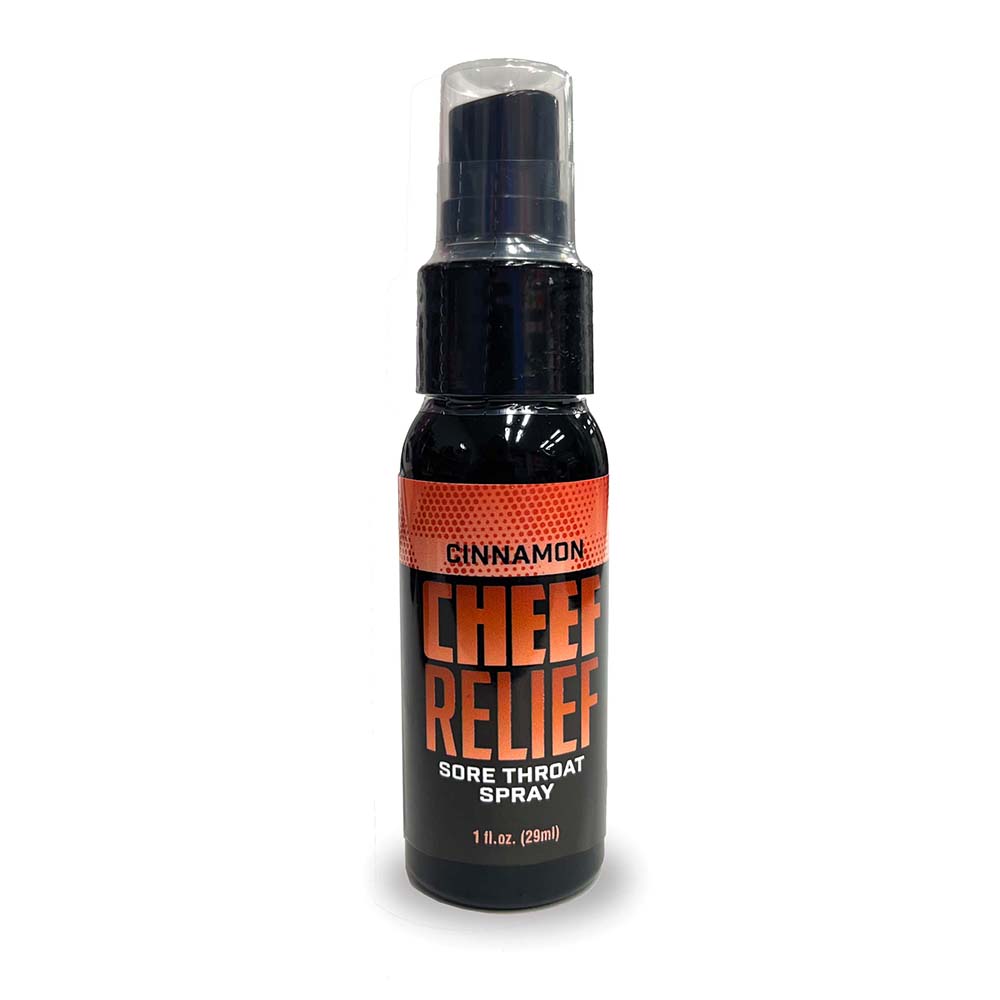 Cheef Relief | Fruity Sore Throat Numbing Spray for Smokers